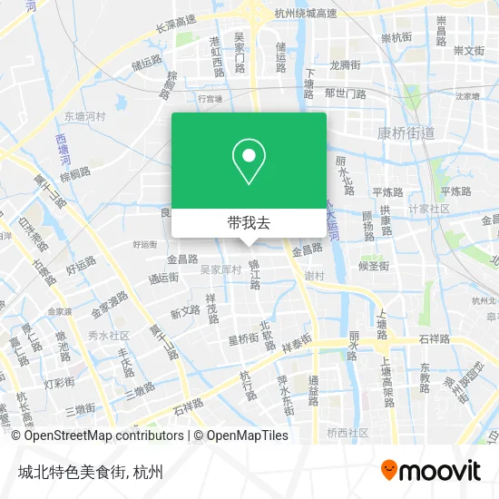 城北特色美食街地图