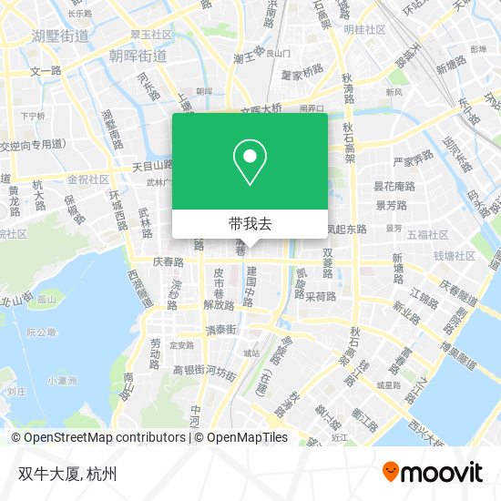 双牛大厦地图