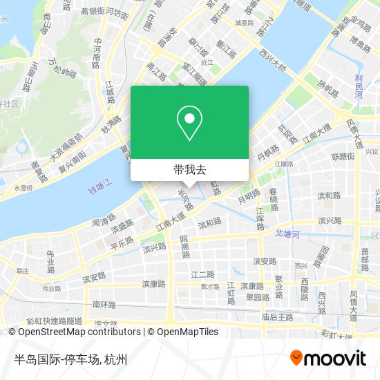 半岛国际-停车场地图