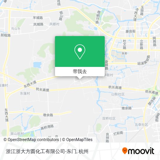 浙江浙大方圆化工有限公司-东门地图