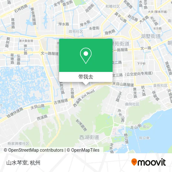 山水琴室地图