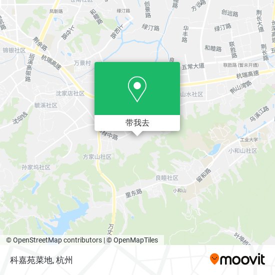 科嘉苑菜地地图