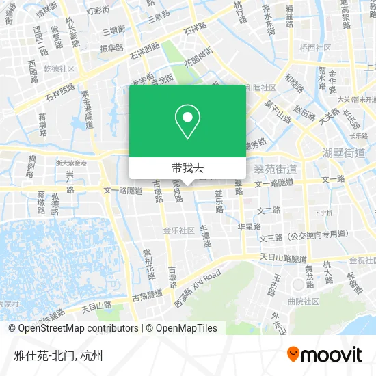 雅仕苑-北门地图