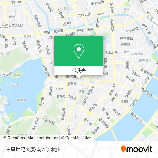 伟星世纪大厦-南2门地图
