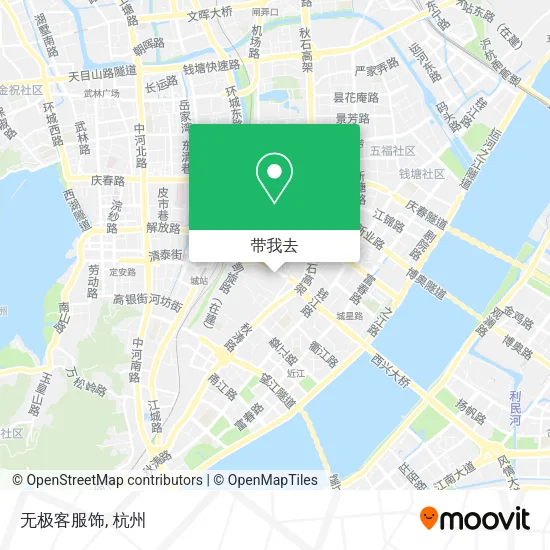 无极客服饰地图