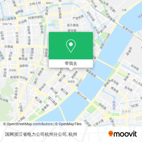 国网浙江省电力公司杭州分公司地图