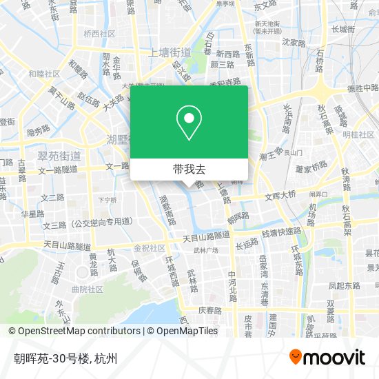 朝晖苑-30号楼地图
