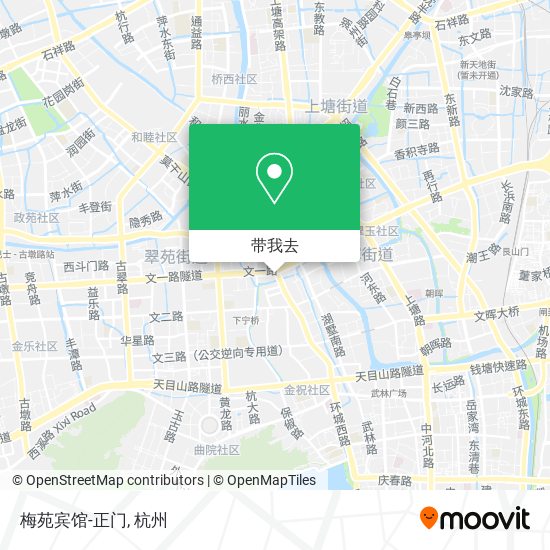 梅苑宾馆-正门地图