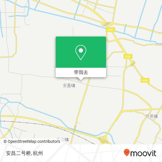 安昌二号桥地图