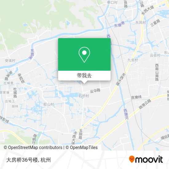 大房桥36号楼地图