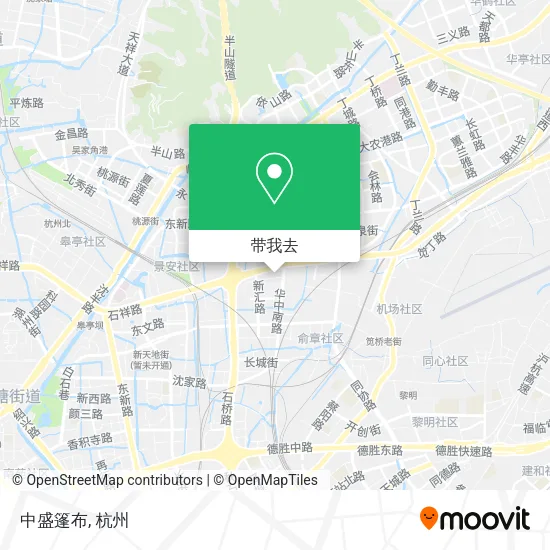 中盛篷布地图
