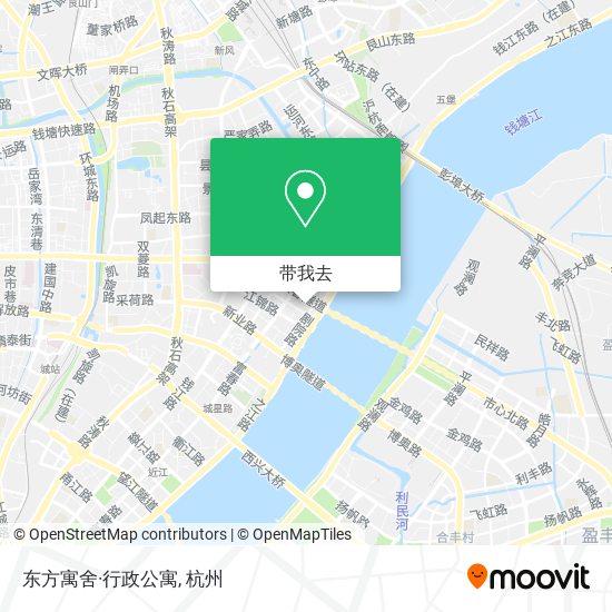 东方寓舍·行政公寓地图