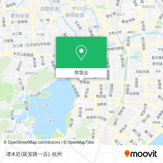 谭木匠(延安路一店)地图