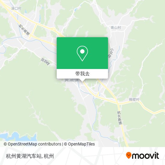 杭州黄湖汽车站地图