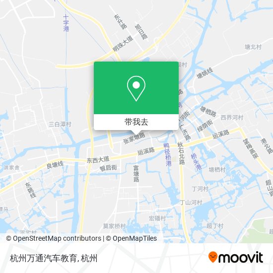 杭州万通汽车教育地图
