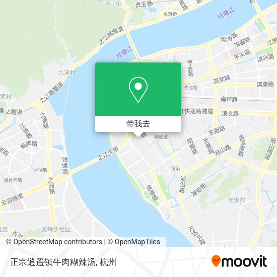 正宗逍遥镇牛肉糊辣汤地图