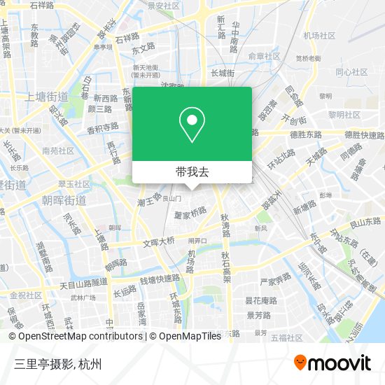 三里亭摄影地图