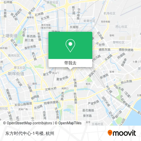 东方时代中心-1号楼地图
