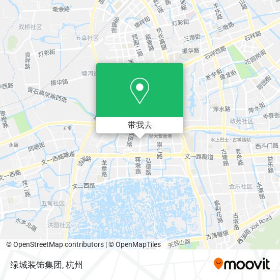 绿城装饰集团地图
