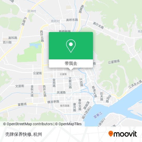 壳牌保养快修地图