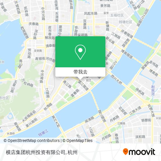横店集团杭州投资有限公司地图