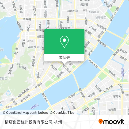 横店集团杭州投资有限公司地图