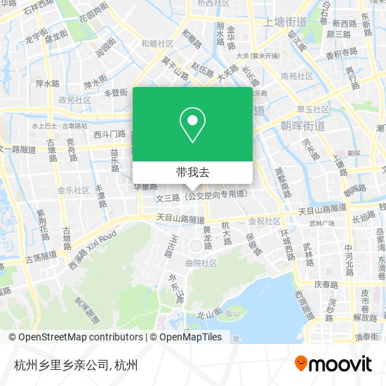 杭州乡里乡亲公司地图