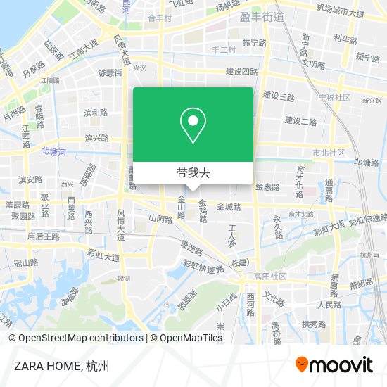 ZARA HOME地图
