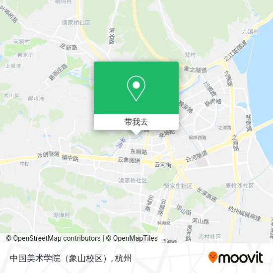 中国美术学院（象山校区）地图