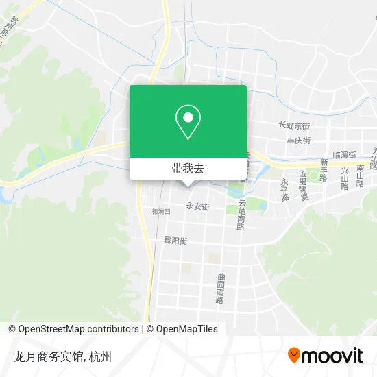 龙月商务宾馆地图