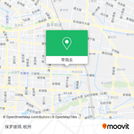 保罗彼得地图