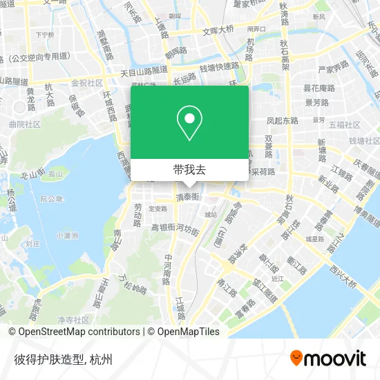 彼得护肤造型地图