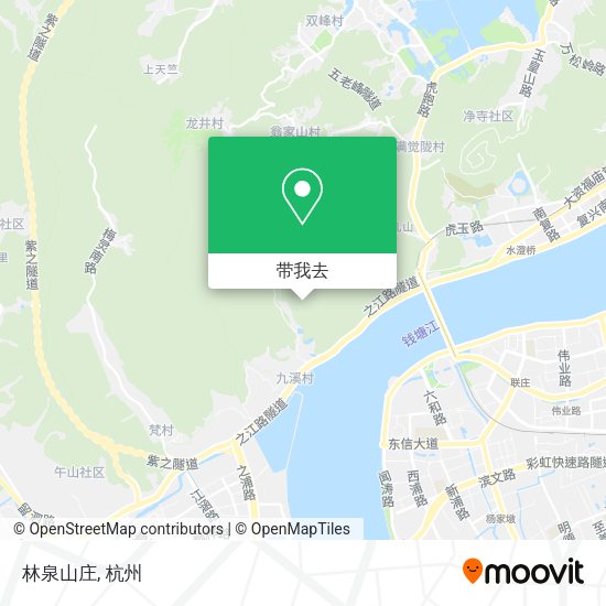 林泉山庄地图
