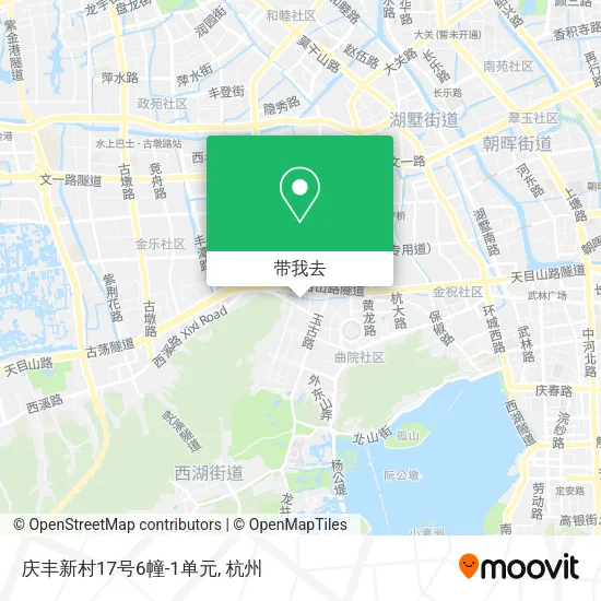 庆丰新村17号6幢-1单元地图