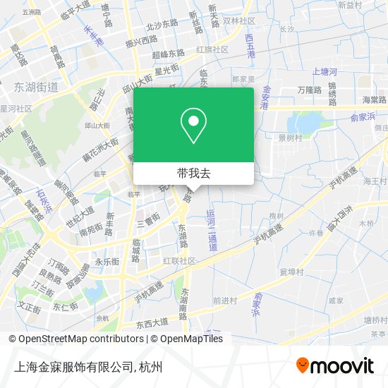 上海金寐服饰有限公司地图