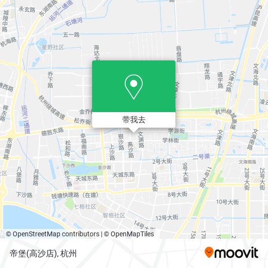 帝堡(高沙店)地图