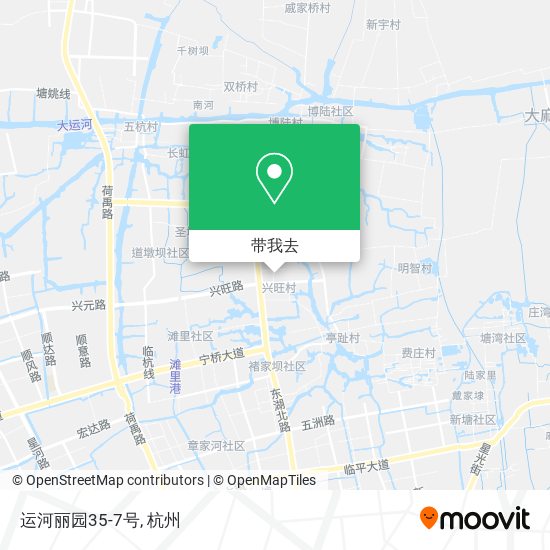运河丽园35-7号地图