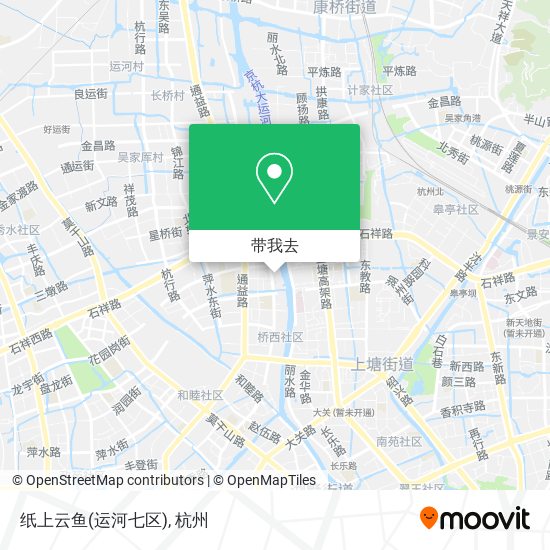 纸上云鱼(运河七区)地图