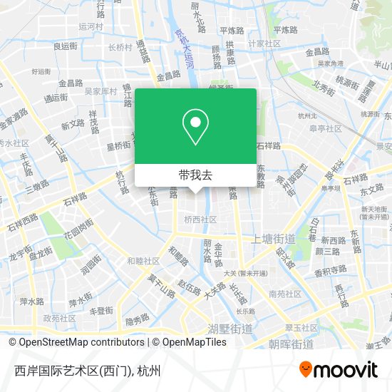 西岸国际艺术区(西门)地图