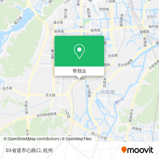 03省道市心路口地图