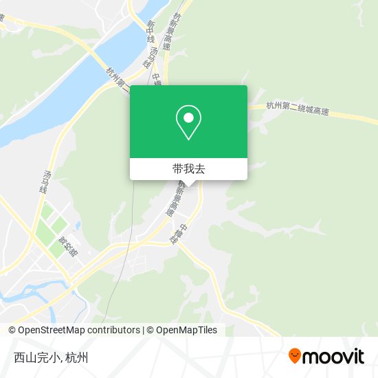 西山完小地图