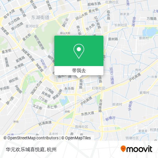 华元欢乐城喜悦庭地图