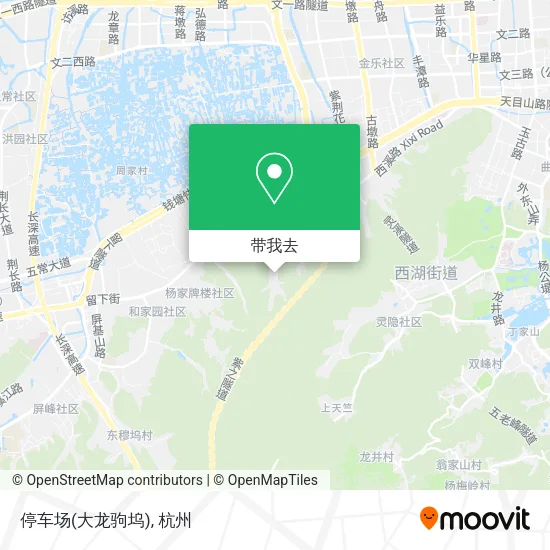 停车场(大龙驹坞)地图