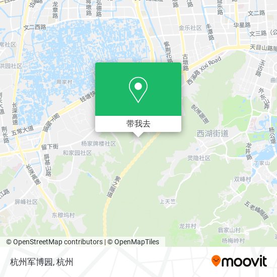 杭州军博园地图