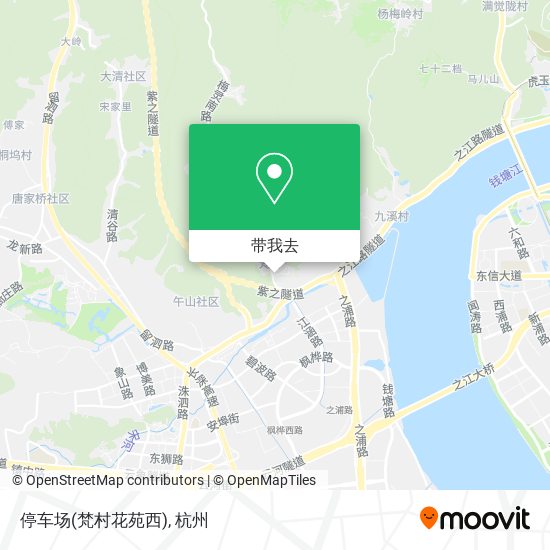 停车场(梵村花苑西)地图
