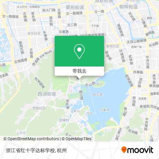 浙江省红十字达标学校地图