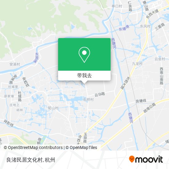 良渚民居文化村地图