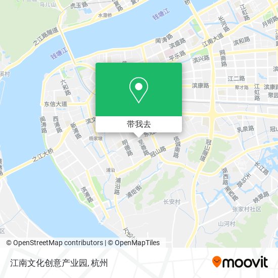 江南文化创意产业园地图