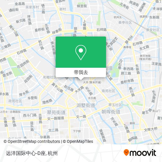 远洋国际中心-D座地图