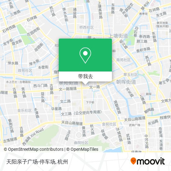 天阳亲子广场-停车场地图